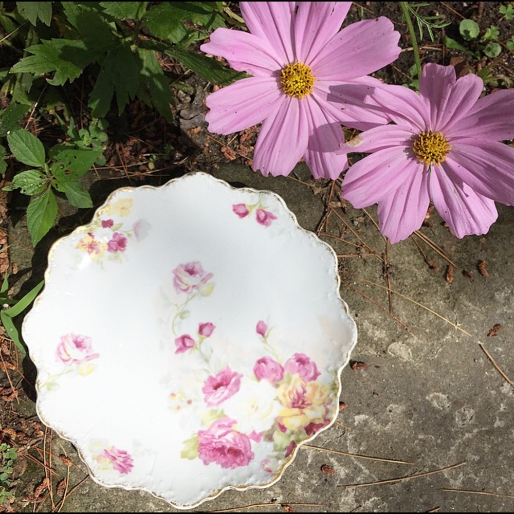 Vintage Floral Fine China, Cottagestyle